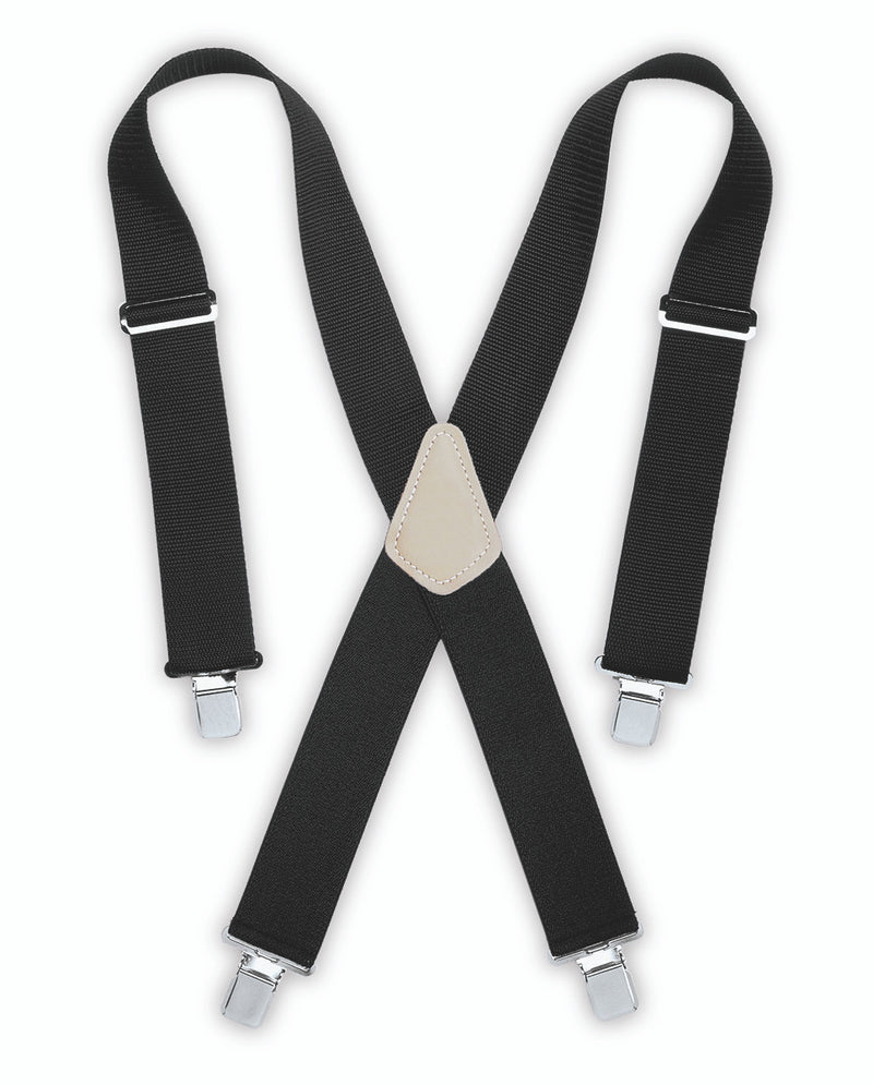 CLSP17BL--Black Suspenders- Kuny's