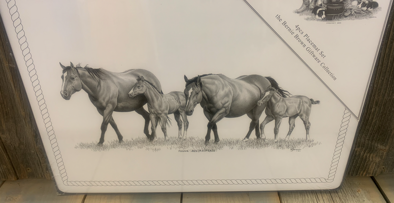 Bernie Brown Placemats - set of 4