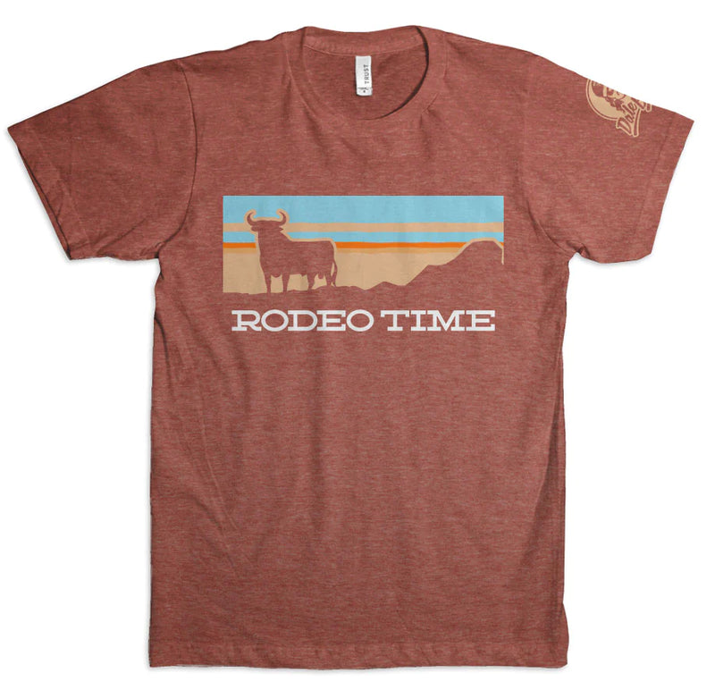 CLT-124 Dale Brisby-Mens T Shirt-Rodeo Time