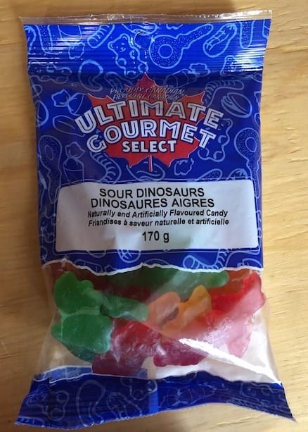 BG804239 Ultimate Gourmet - Sour Dinosaurs - 170g
