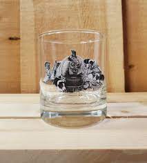 Bernie Brown Glass 6 piece - Whiskey Glasses