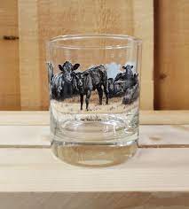 Bernie Brown Glass 6 piece - Whiskey Glasses