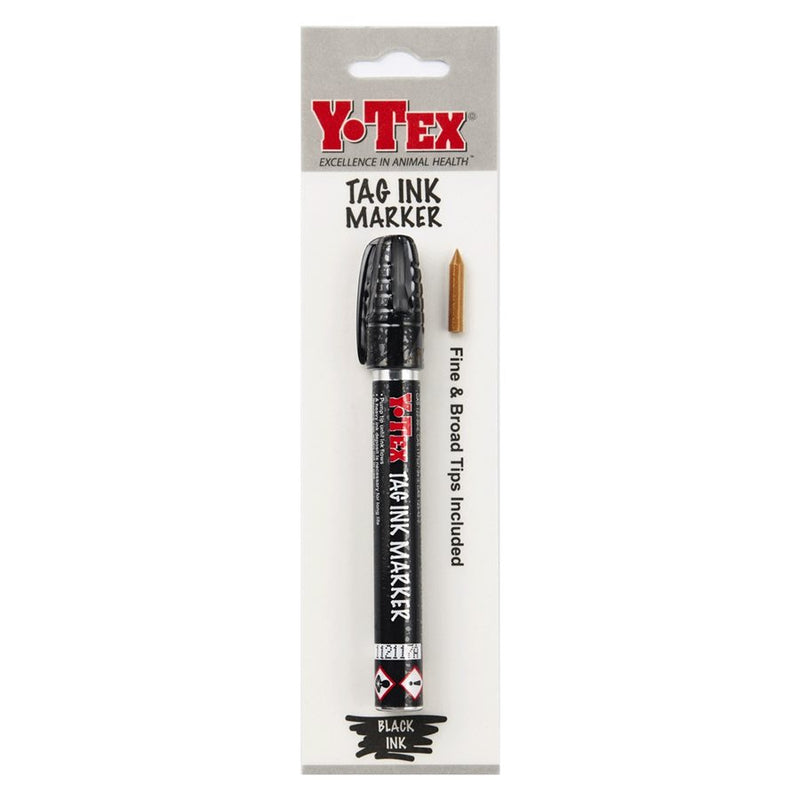 AC019828 Marking Ink Y-Tex Blk 1 fl oz.