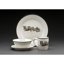 Bernie Brown Dinnerware 16pc