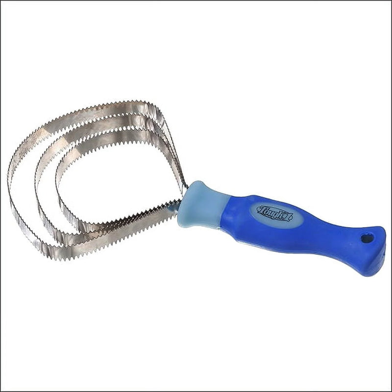 TK68-16016 Curry Comb Metal 3 Blade Tough 1 - Assort Colors