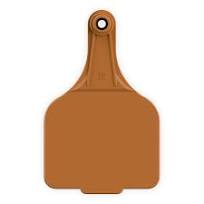 ACSUPERMAXI--Brown LEADER 2 SUPER MAXI Tag 25's w/buttons