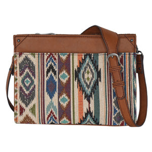 BG23053795 Justin Jacquard Crossbody Purse