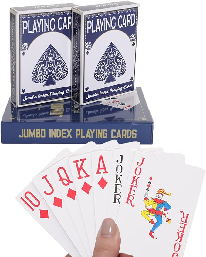 BGUS100115860 Large Print Deck Playing Cards