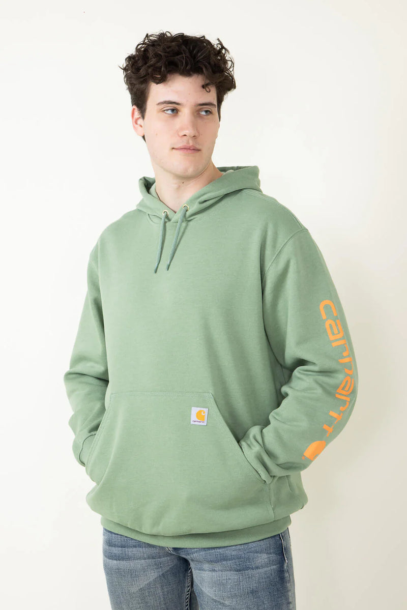 CLK288 Carhartt Hoodie Relaxed Fit Graphic/Sleeve