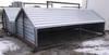 LECALFSHELTER-16' 16' Galvanized Calf Shelter