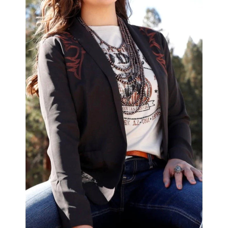 CLCWJ7274003 Cruel Girl -Women's Western Blazer