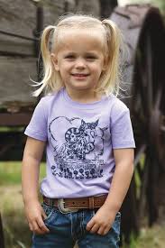 CLCTK6851043- Girls Cruel Girl Toddler Tee "Horse & Girl" Liliac
