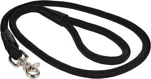 PS07-5110-4'-Black Dog Leash Prism Classic 1"