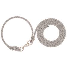 AC35-4040--Grey Neck Rope Poly Adjustable