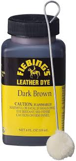 TK116714-26 Leather Dye 4 oz Fiebing's Dark Brown