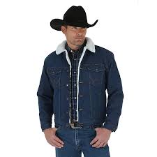 CL74260-Jacket Denim w/ Sherpa Lining