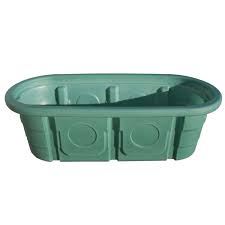 LETROUGH-150GAL 150 gal Stock Poly Oval Water Trough