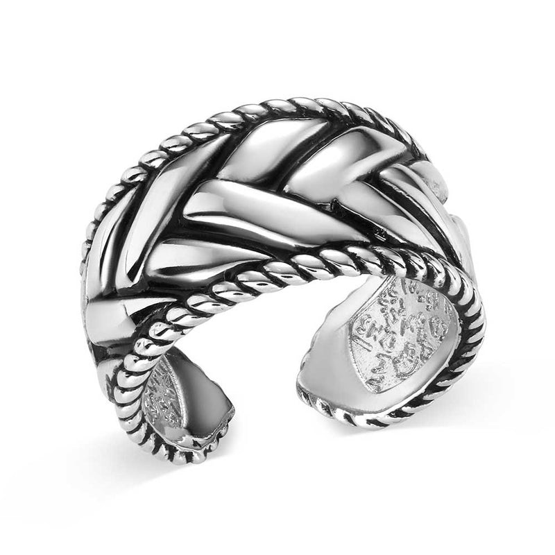 BGRG6284 Ring - Midnight Weave