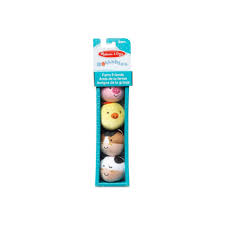 BGMDL30734 Rollables Farm Friend Set- Pig,Chicken,Horse,Cow