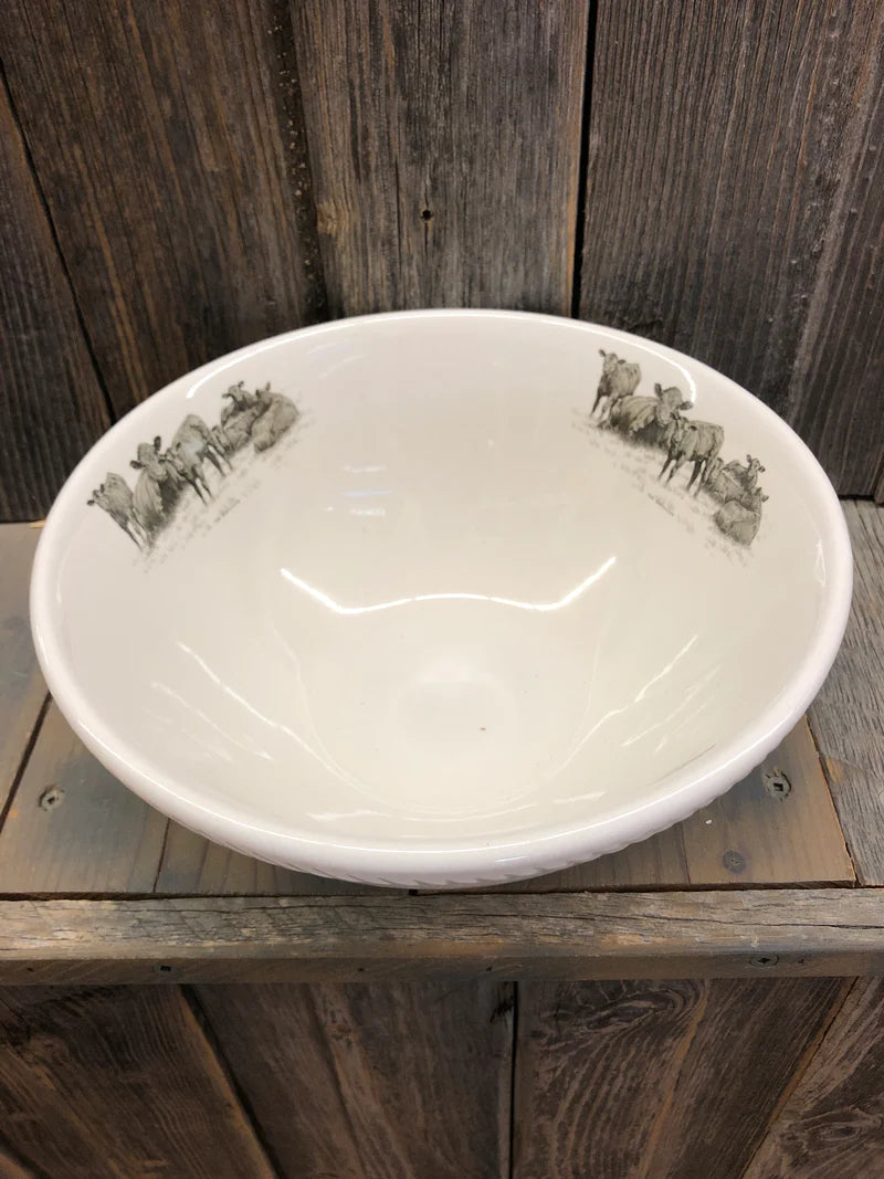 Bernie Brown Serving Bowl