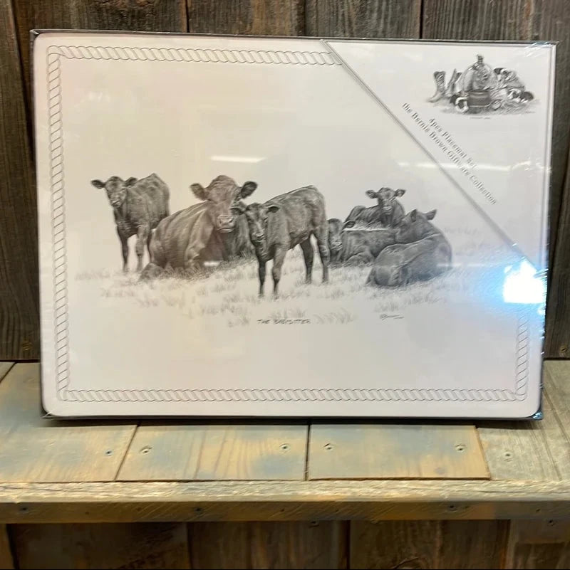 Bernie Brown Placemats - set of 4