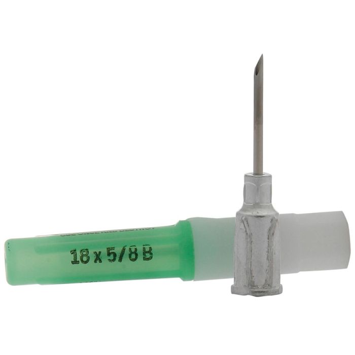 AC100422 Needle Aluminum Hub 18gax5/8" 5Pk