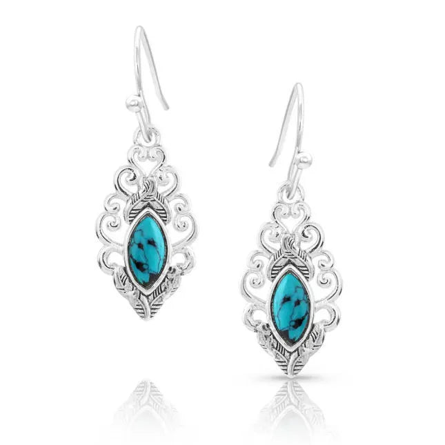 BGER5715 Earrings - Turquiose Traditions