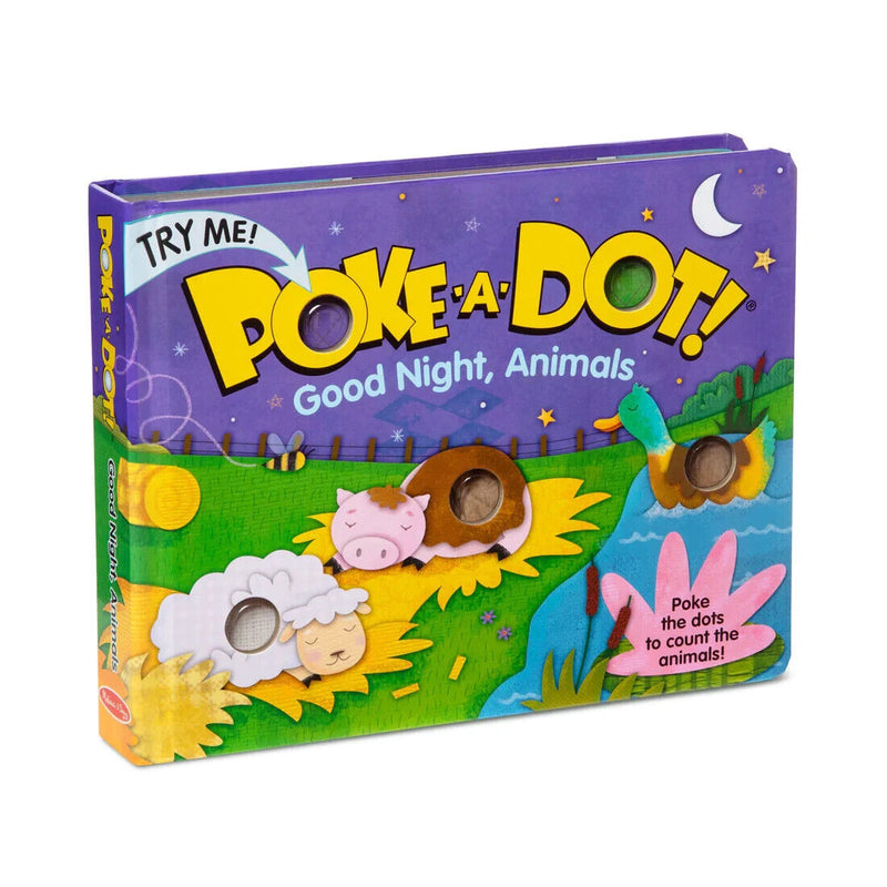 BG41343 Poke-A-Dot Book- "Good Night, Animals"