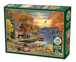BG40227 Puzzle 1000pc "Lakeside Retreat"