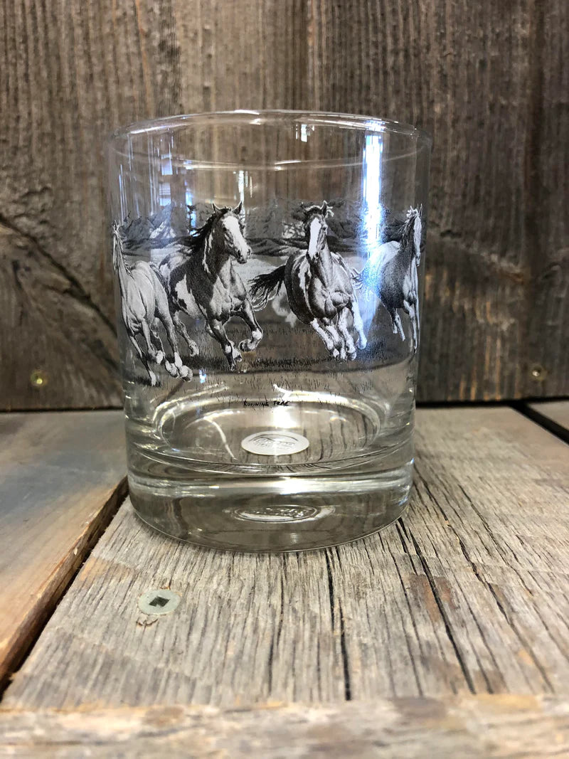 Bernie Brown Glass 6 piece - Whiskey Glasses