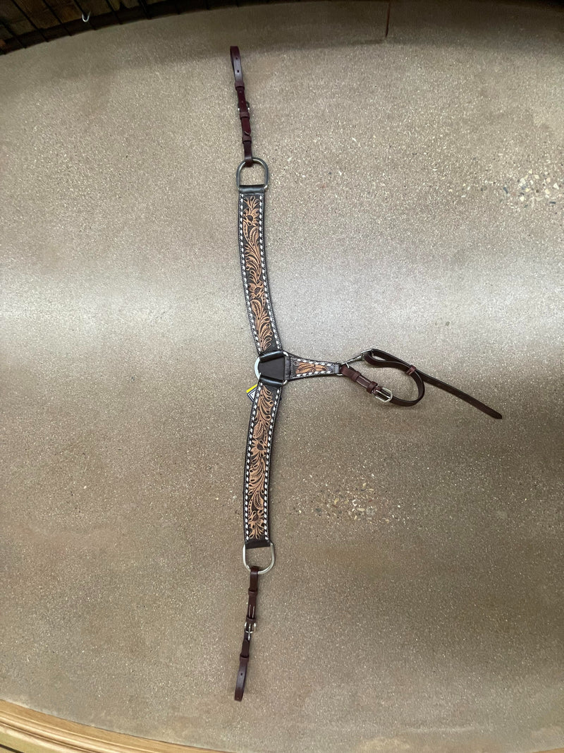 TKDZ5906 Breastcollar w/ Buckstitch and Tooling
