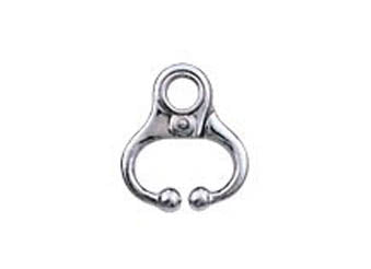 AC012-820 Nose Lead Stone No Spring  SHOW Aluminum Nose Plug