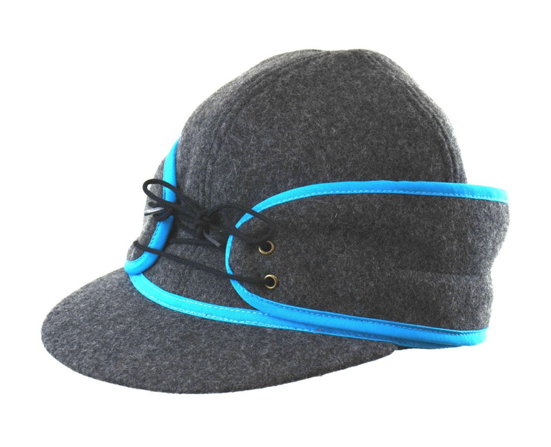 CL1-170L-PT Cap Winter Ladies Railroad  w/Ponytail