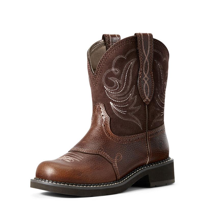 CL10029492 Cop/Brn Ariat Ladies FatBaby Cowboy Boot