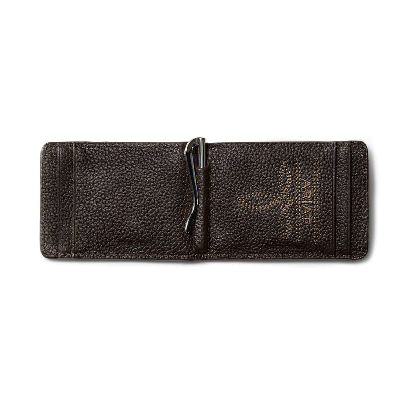 BGA3532308 Wallet-Ariat Card Case - Tooled Patch