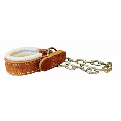 TK106426 Leather kicking chain, felt lined