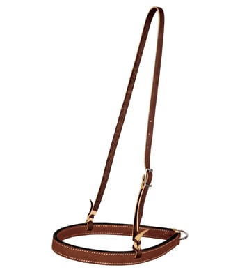 TK30-1085 Noseband - Ring Bolt Brown