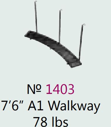 LE1403 U-Alley -7'6 A-1 Walkway