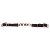 TK172483--Brown Curb Chain Flat Nylon 4"