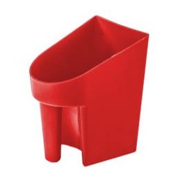 ACTKD119 Feed Scoop Plastic Square 2qt