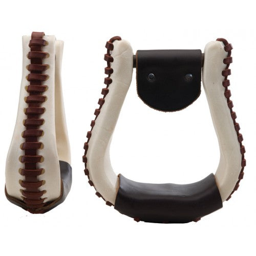 TK183664 Stirrups Laced Bell Leather