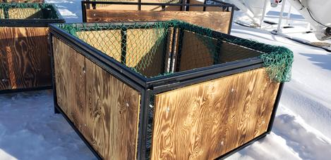 LEBALENETFEED4x4 Horse Net Bale Feeders 4x4