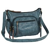 BG2113815TUR Purse - Coral - Ridge Shoulder Bag Turquoise