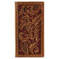 BG2172767W6 Wallet - Justin - Rodeo - Maroon Inlay