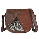 BG2188629 Saddle Bag - Durango Brown w/ Brindle