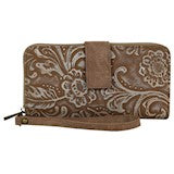 BG22012804W Wallet - Catchfly Light Tan Emboss Tooling