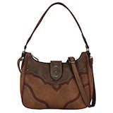 BG22074515 Purse - Justin - Tonal Tan w/ Muted Red