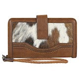 BG22091717W Wallet - Catchfly - Chestnut w/Hair on