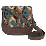 BG22106531 Purse - Justin - Saddle Bag Aztec Jacquard