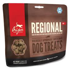 FSD403-58532 Orijen Dog TREAT Regional Red Freeze Dried 3.5oz/92gm